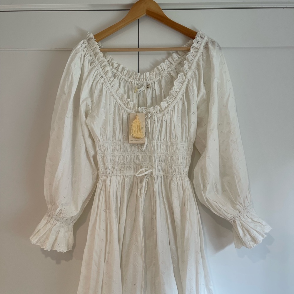 SOLD!!   Doen White Isolde Dress